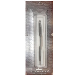 SUBMARINE 932 Slim Black Body Twist Type Ball Pen